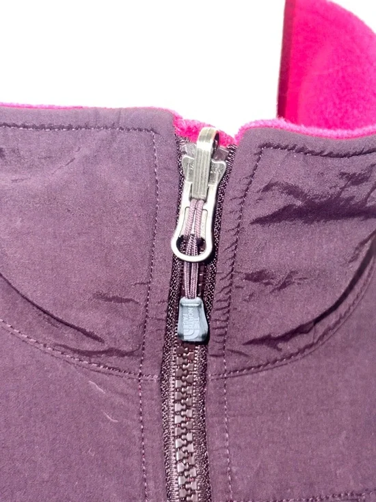 The North Face Denali Fleece Jacket Women’s XS Pink Black Full Zip - Picture 9 of 14